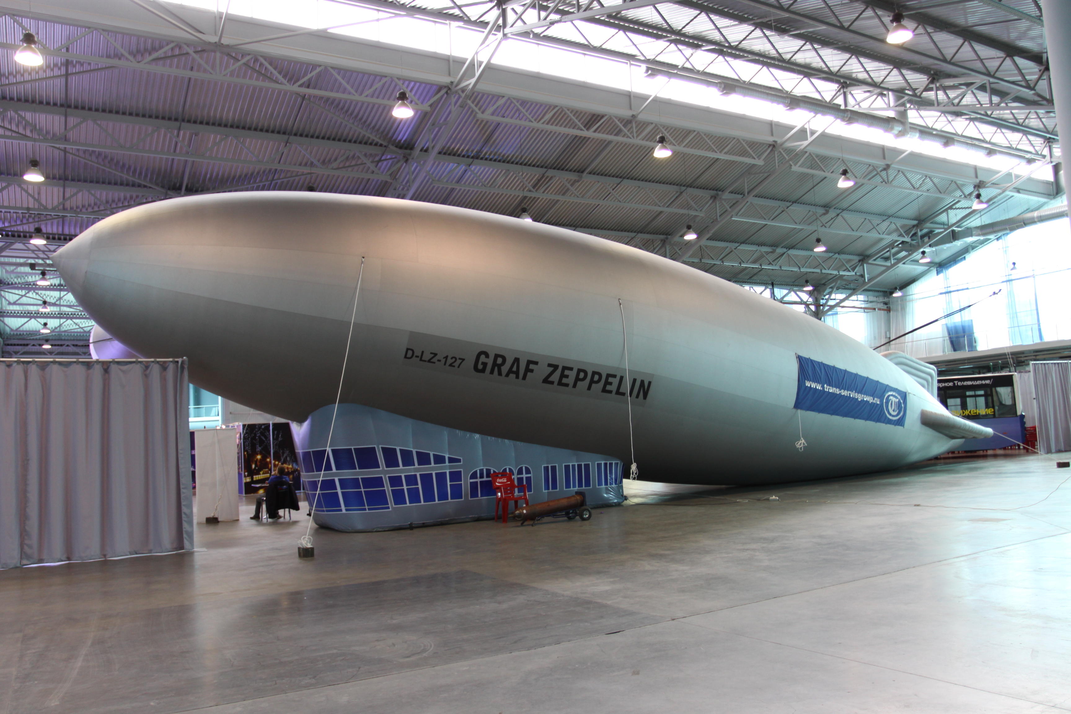 pneumo-stand airship Graf Zeppelin